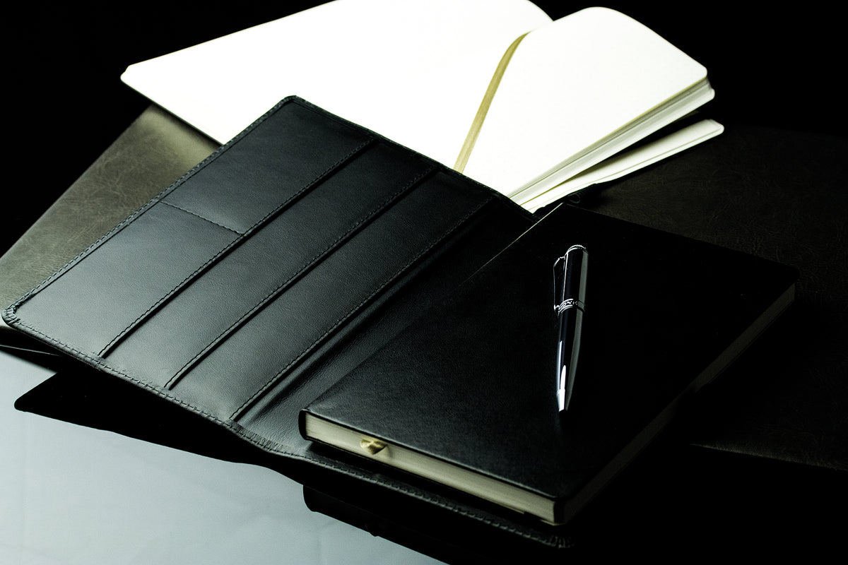 Notizbuch DIN A5 schmal | Echtleder | BOXCALF