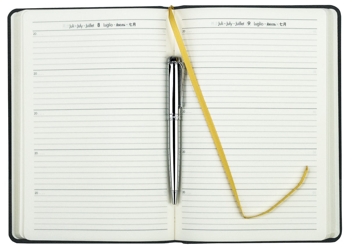 5-Jahres-Buchkalender DIN A5 | Echtleder | BOXCALF