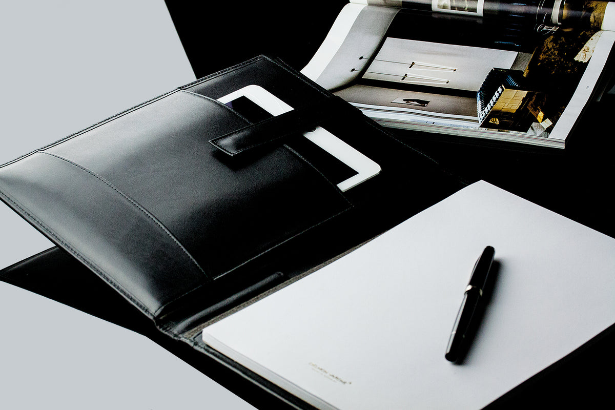 Schreibmappe DIN A4 | Echtleder | BOXCALF