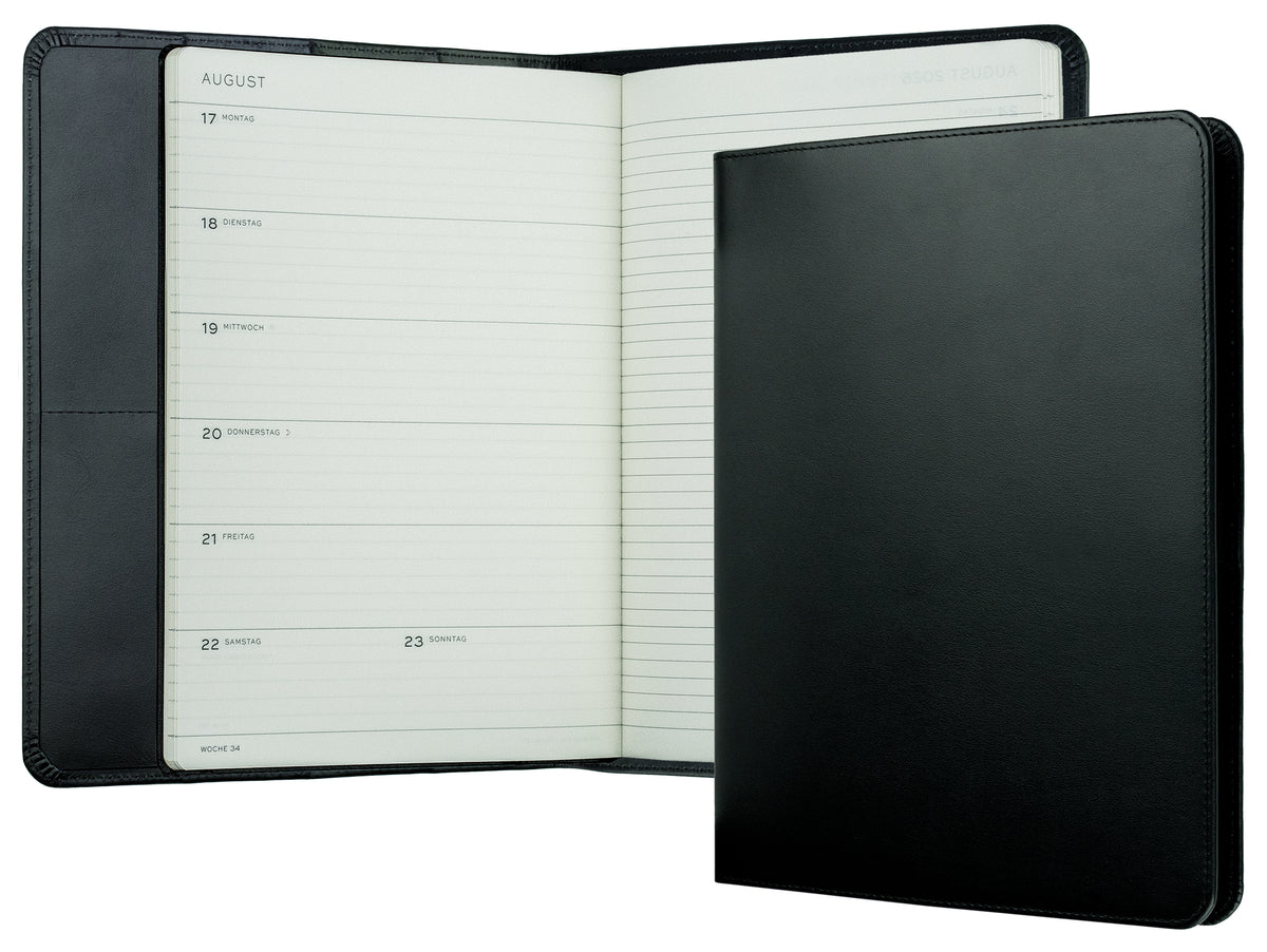 Buchkalender DIN B5+ | Echtleder | BOXCALF