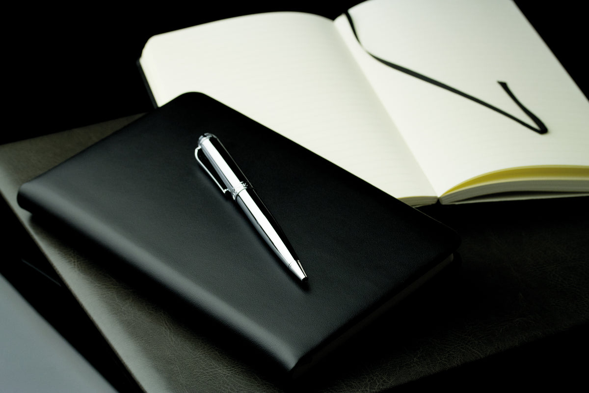 Notizbuch DIN A5 schmal (gebunden) | Echtleder | BOXCALF