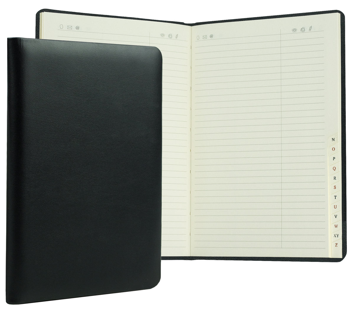 Adressbuch DIN A5 (gebunden) | Echtleder | BOXCALF