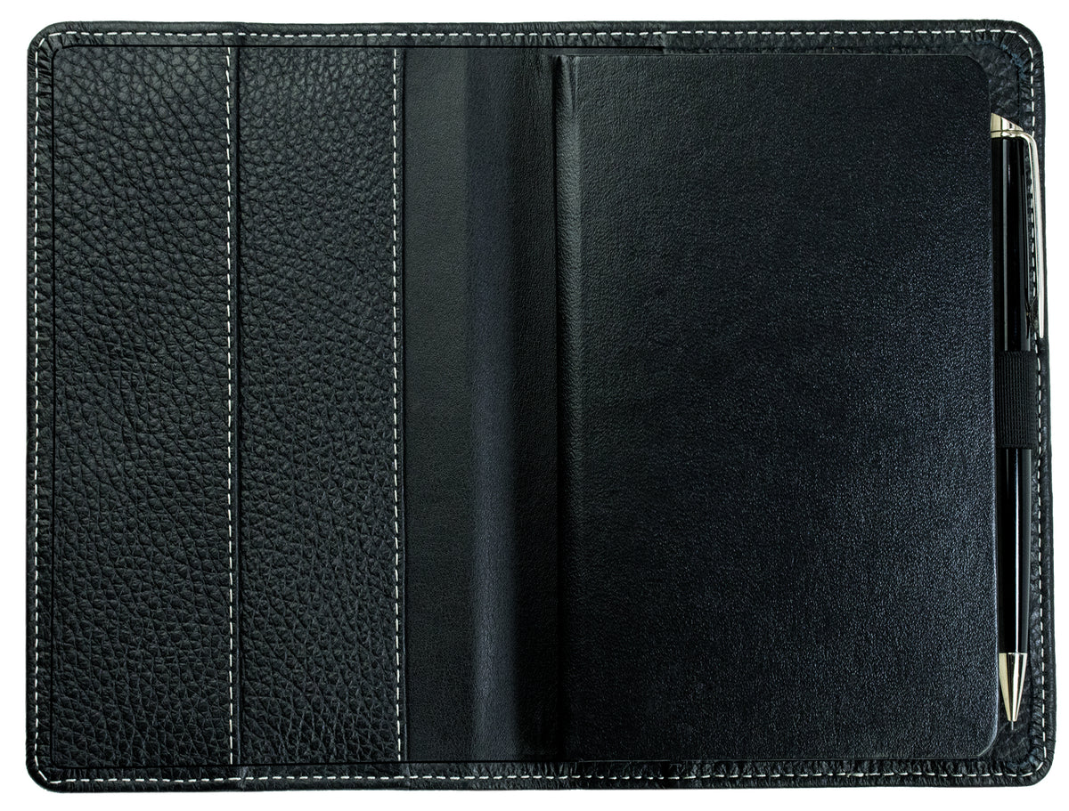 Buchkalender DIN A6 | Echtleder | SOFTGRAIN