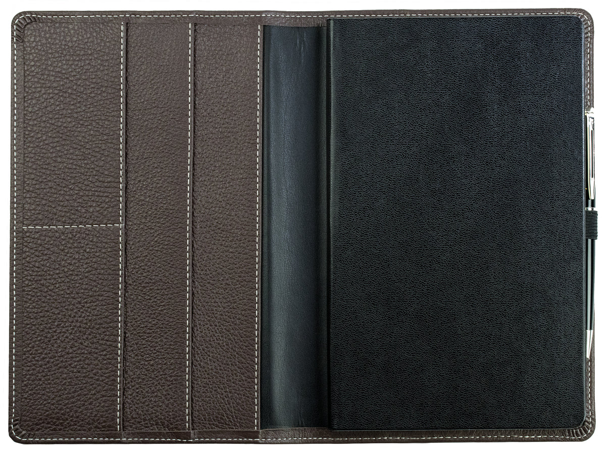Notizbuch DIN A5 schmal | Echtleder | SOFTGRAIN