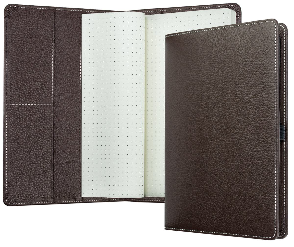 Notizbuch DIN A5 schmal | Echtleder | SOFTGRAIN