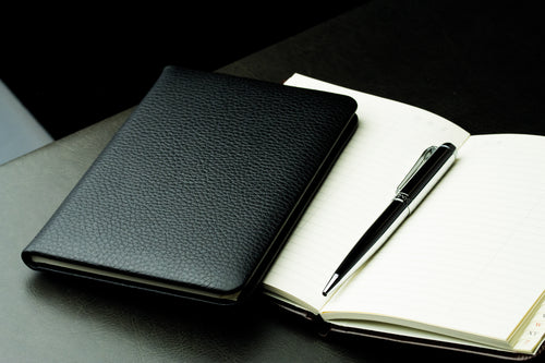Adressbuch DIN A6+ (gebunden) | Echtleder | SOFTGRAIN