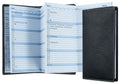 Leporello Faltkalender Pocket Format mit Adressheft | Echtleder | SOFTGRAIN