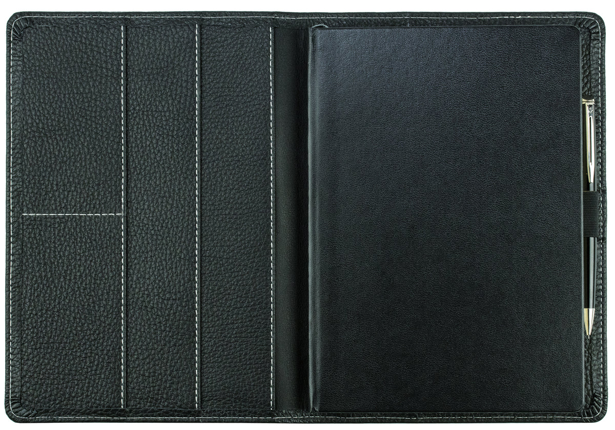 Buchkalender DIN A5 | Echtleder | SOFTGRAIN