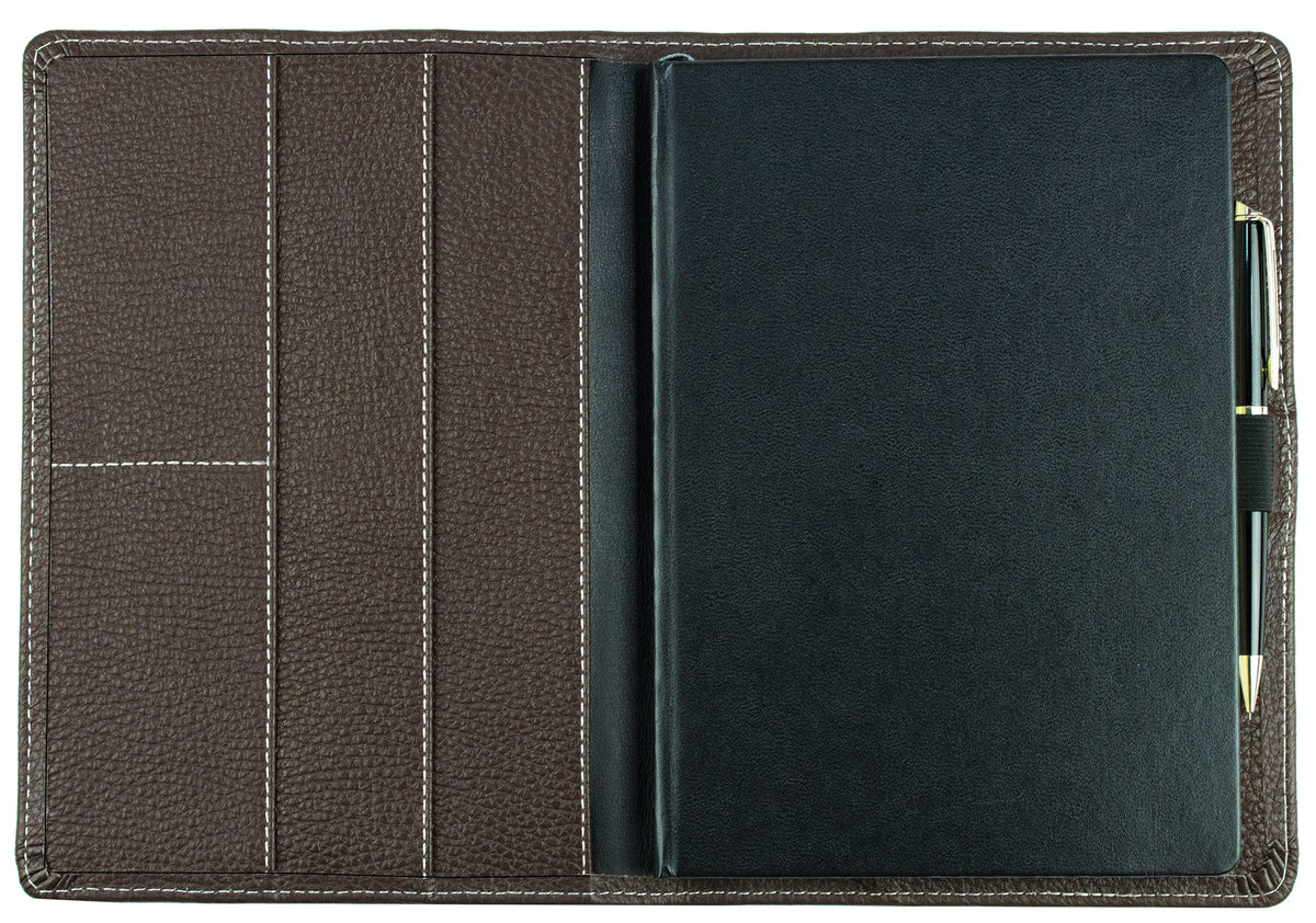 Buchkalender DIN A5 | Echtleder | SOFTGRAIN