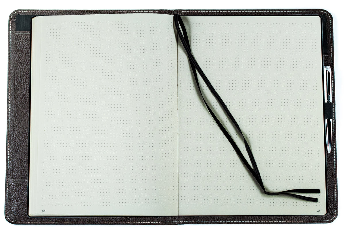Notizbuch DIN A4+ | Echtleder | SOFTGRAIN