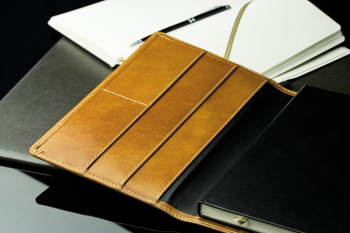 Notizbuch DIN A5 schmal | Echtleder | VINTAGE