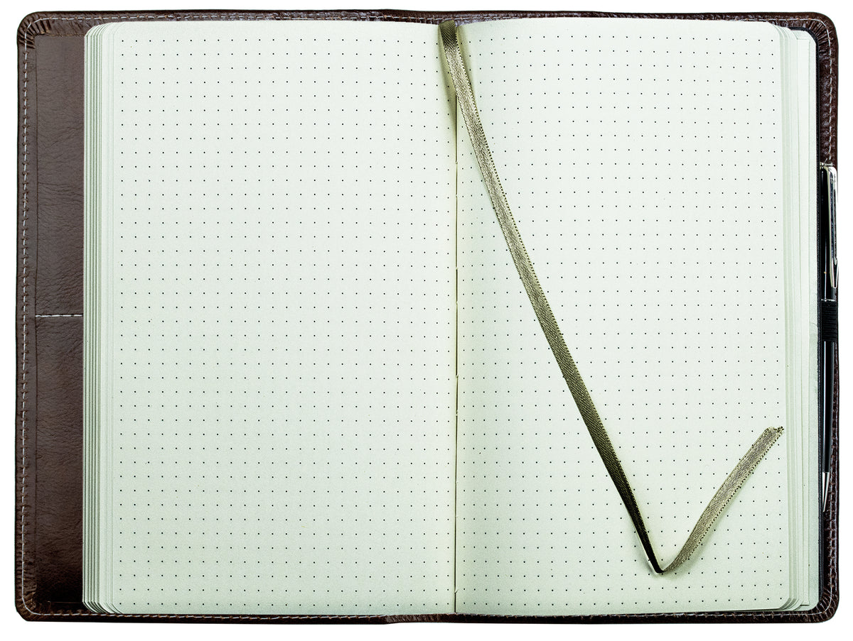 Notizbuch DIN A5 schmal | Echtleder | VINTAGE