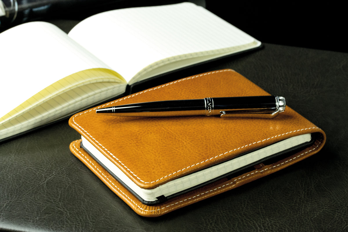 Notizblock Pocket Format | Echtleder | VINTAGE