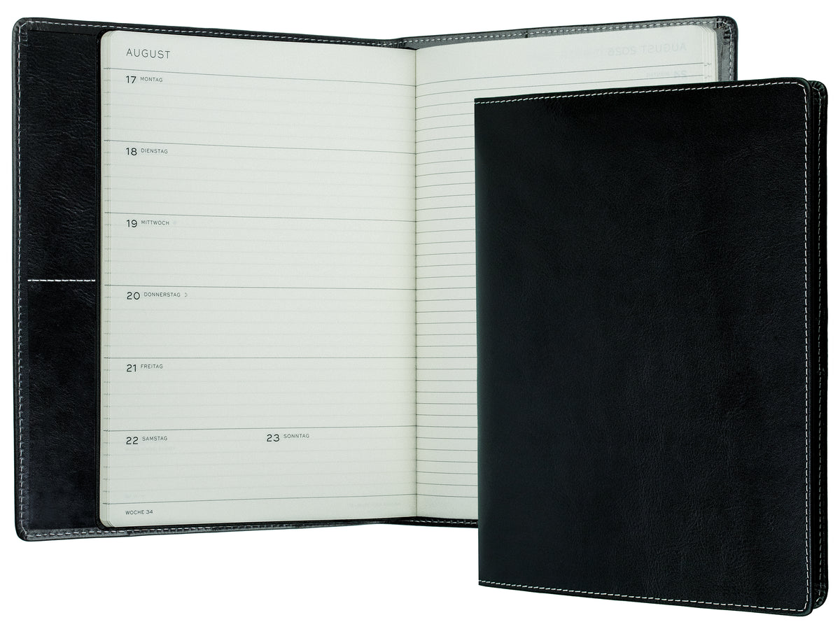Buchkalender DIN B5+ | Echtleder | VINTAGE