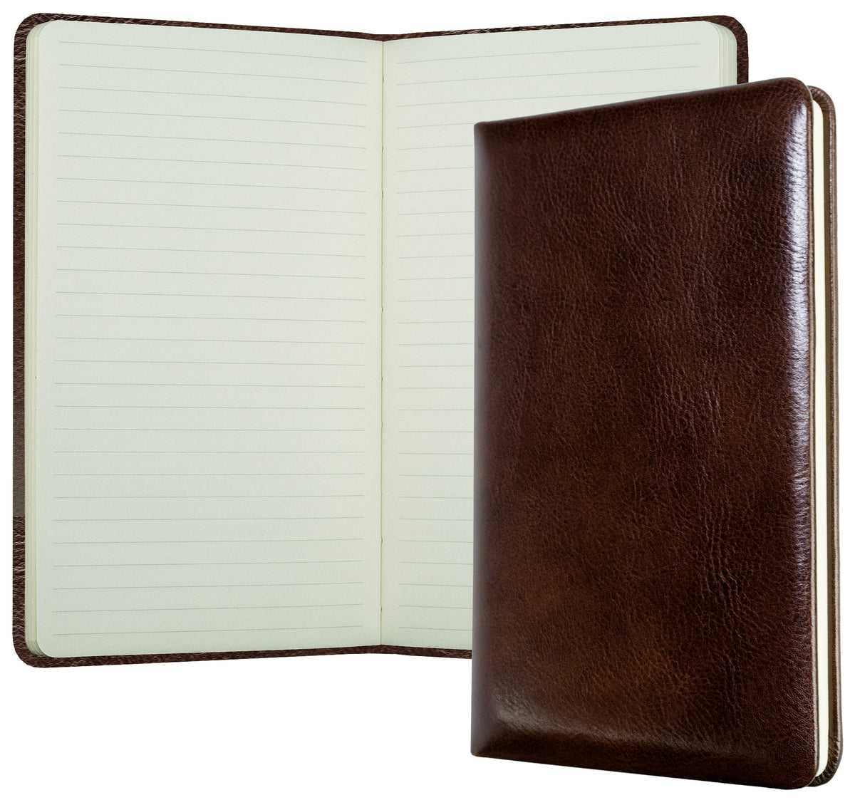 Notizbuch DIN A5 schmal (gebunden) | Echtleder | VINTAGE