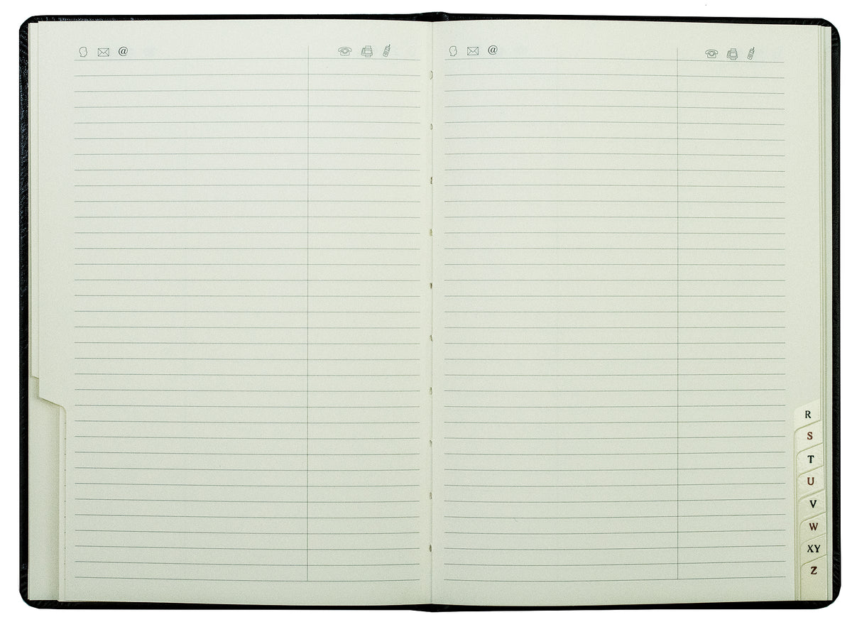 Adressbuch DIN A5 (gebunden) | Echtleder | VINTAGE
