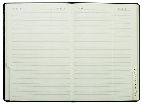 Adressbuch DIN A5 (gebunden) | Echtleder | VINTAGE