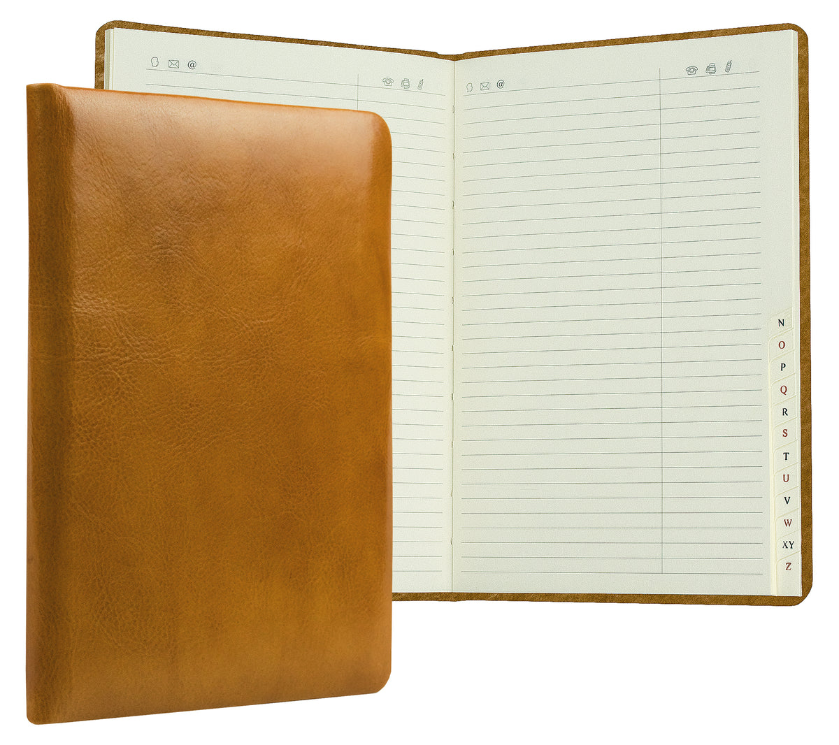 Adressbuch DIN A5 (gebunden) | Echtleder | VINTAGE