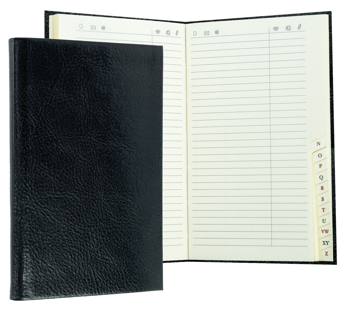 Adressbuch Pocket Format (gebunden) | Echtleder | VINTAGE