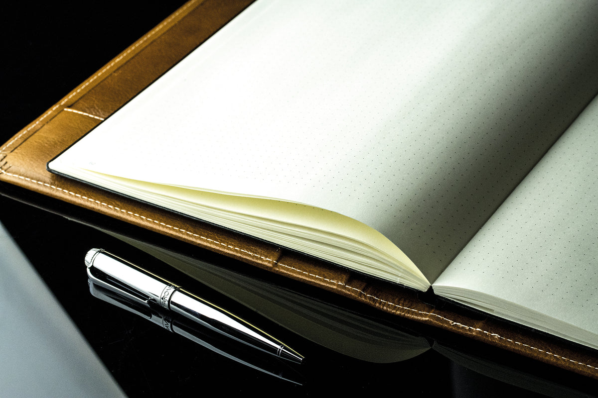 Notizbuch DIN A4+ | Echtleder | VINTAGE
