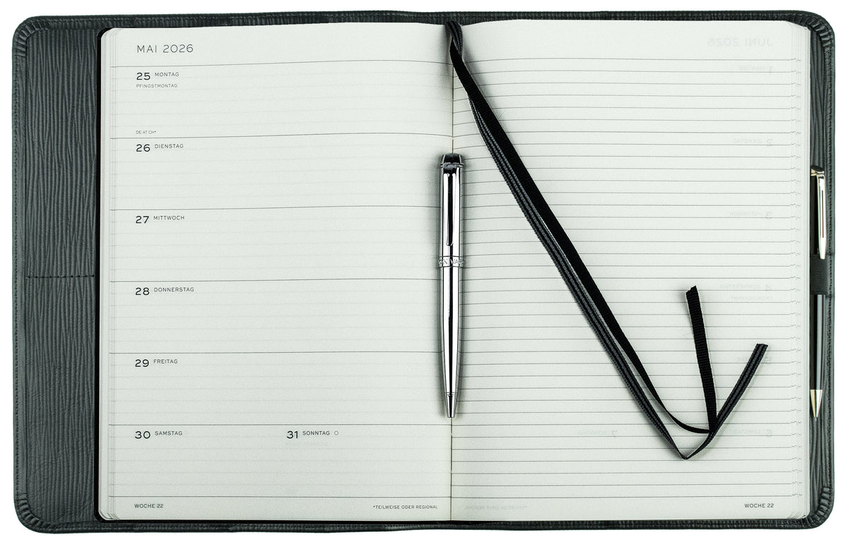 Buchkalender DIN B5+ | Echtleder | PAGLIA