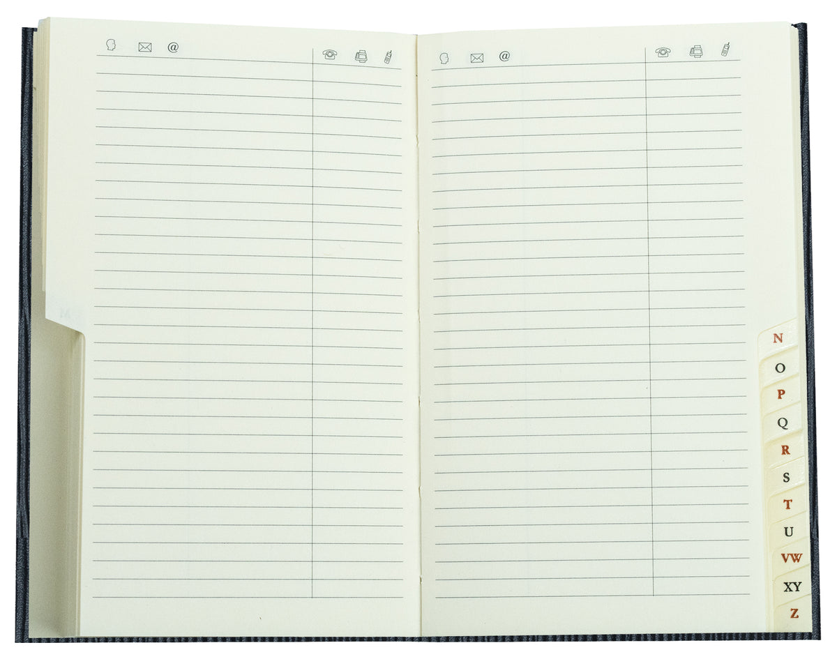Adressbuch Pocket Format (gebunden) | Echtleder | PAGLIA